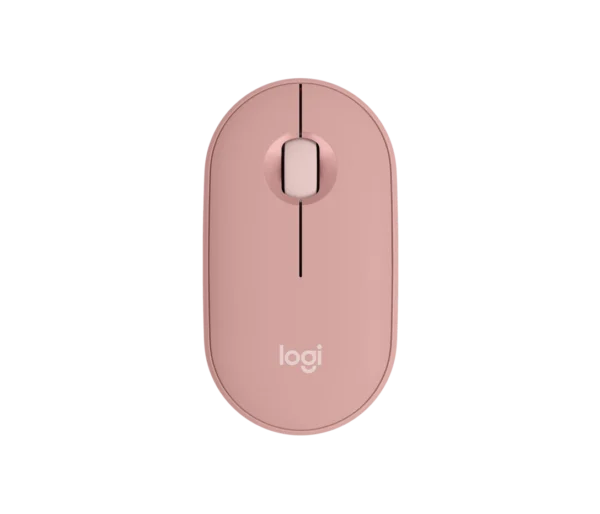 Logitech Pebble Mouse 2 M350s Slim Wireless-Rose