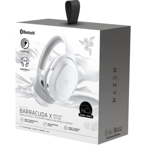 Razer Barracuda X (2022) Wireless Gaming Headset Mercury