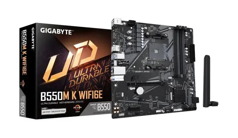GIGABYTE B550M K WIFI6E MOTHERBOARD