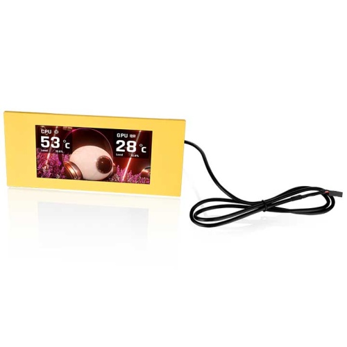 Thermaltake 6.0" LCD Panel Kit for View 600 TG Butter Caramel