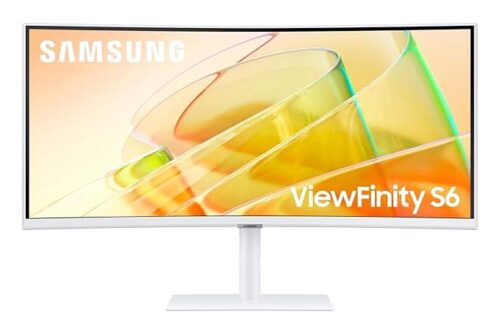 Samsung ViewFinity S6 34" Ultra-WQHD Thunderbolt™ Monitor (LS34C650TAWXXL)