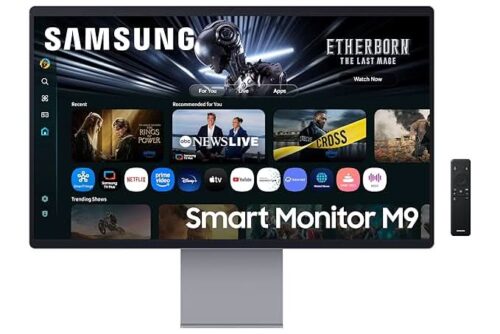 Samsung Smart Monitor M9 32" 4K QD-OLED AI Smart Monitor (LS32FM900SWXXL)
