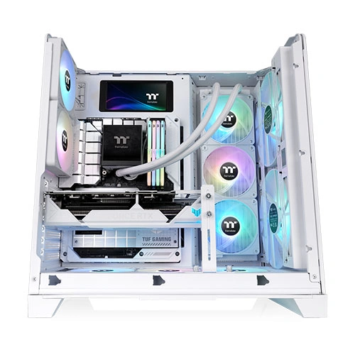 Thermaltake View 390 Air ARGB Snow White ATX Mid Tower Cabinet