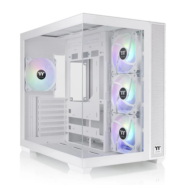Thermaltake View 380 TG ARGB Snow White ATX Mid Tower Cabinet