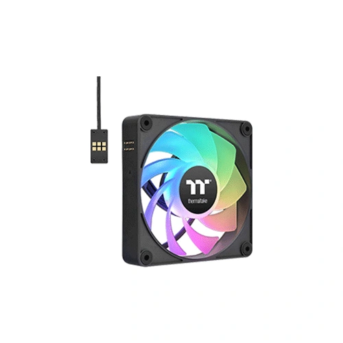 Thermaltake CT120 EX Reverse ARGB 120mm Cabinet Fan, Triple Pack