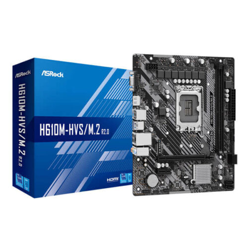 ASRock H610M-HVS/M.2 R2.0 DDR4 M-ATX MOTHERBOARD
