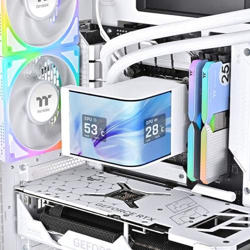 Thermaltake MAGCurve 360 Ultra ARGB Sync Snow Edition AIO Liquid Cooler