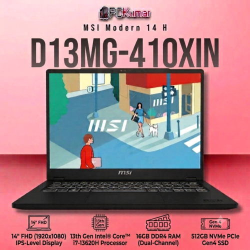 MSI Modern 14 H D13MG-410XIN Laptop