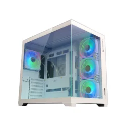 CC- ZEBRONICS COMPUTER CASE (ARGO 10 WHITE) GAMING CABINET