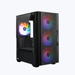 CC-ZEBRONICS COMPUTER CASE (CORA BLACK)