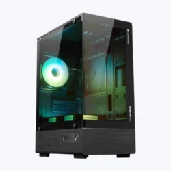 CC-ZEBRONICS COMPUTER CASE (MAXIMUS BLACK)