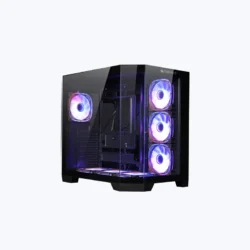 CC- ZEBRONICS COMPUTER CASE (MERCURY 30 BLACK) GAMING CHASSIS