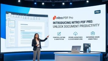 Nitro PDF Software Standard Edition Annual Subscription Per User